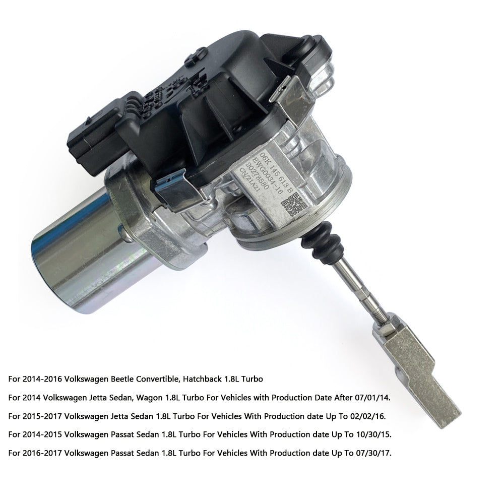 VW Passat B7 1.8 2014-2017 Turbolader Wastegate Aktuator 06K145613B