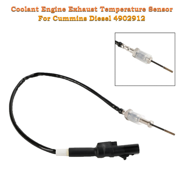 Sensor de temperatura de escape del motor refrigerante diésel Cummins 4902912 genérico