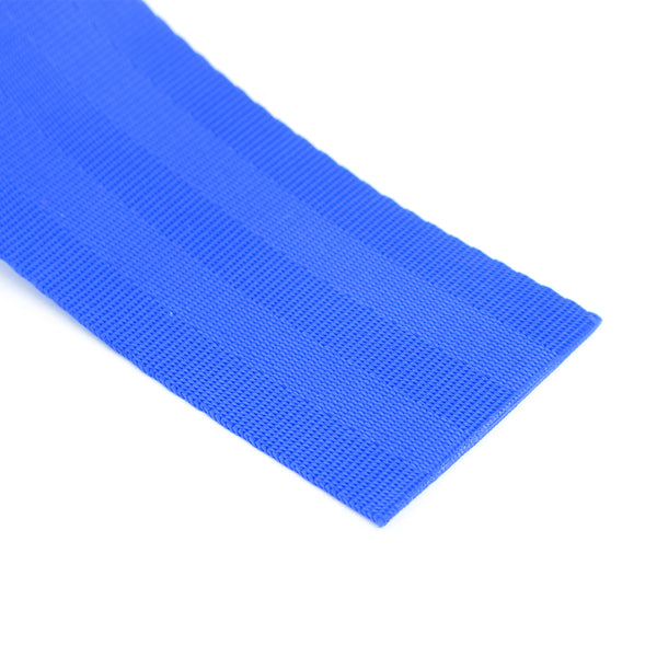 Webbing Polyester Seat Lap Retractable Nylon Safety Strap Blue Car Seat Belt Generic