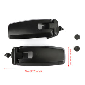 Hinten Links + Rechts Heckklappe Fenster Glas Scharniere Fit Ford Escape 2008-2012 Generic