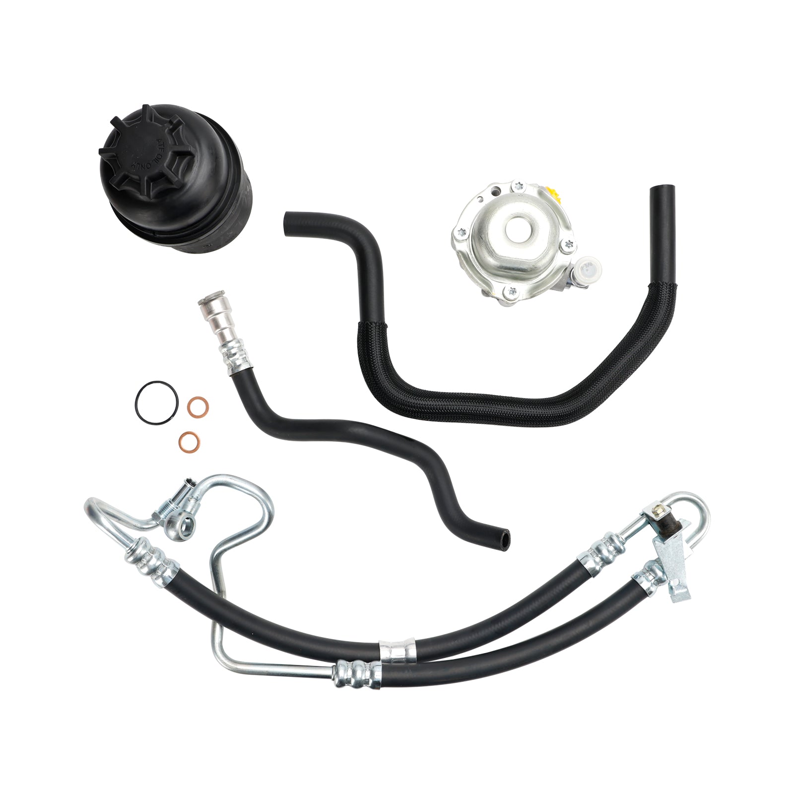 2000-2005 BMW E46 325Ci 325i 330Ci 330i Servostyrningspumpsats 553-58945 32416760036 32416750423