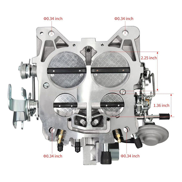 1966-1969 シボレー V8 シボレー ビッグ ブロック マーク IV 7.0L/427 ストリート Quadrajet キャブレター 750 CFM 汎用