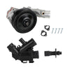 2011-2015 Jaguar XJ LR097165 Bomba de agua con pernos Juntas Conector+Kit de termostato 766192 LR028136 Genérico