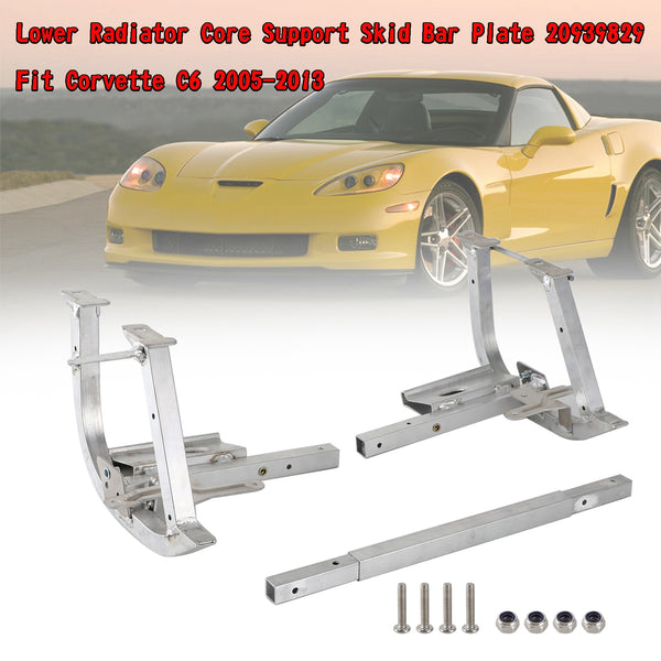 2004-2009 Cadillac XLR Chevy Lower Radiator Core Support Skid Bar Plate 20939829 15916658