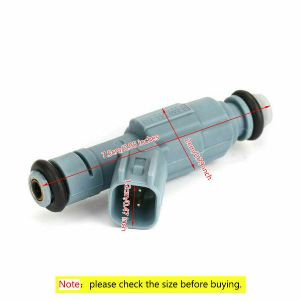 2006-2007 Mitsubishi Raider 8PCS Fuel Injectors 0280155849 822-11149 XF1E-A5B CM4902 Generic