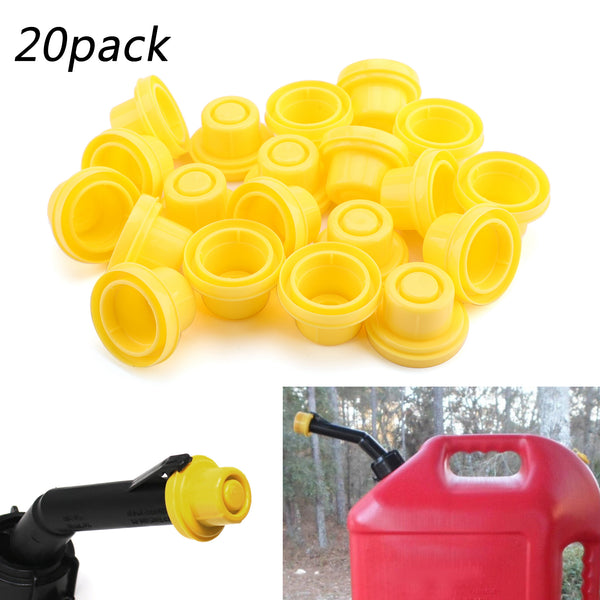 20x Replacement YELLOW SPOUT CAP Top For Fuel GAS CAN BLITZ 900302 900092 900094